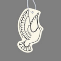 Paper Air Freshener Tag - Flying Dove